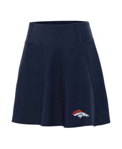 Antigua Women's Navy Denver Broncos Chip Skort