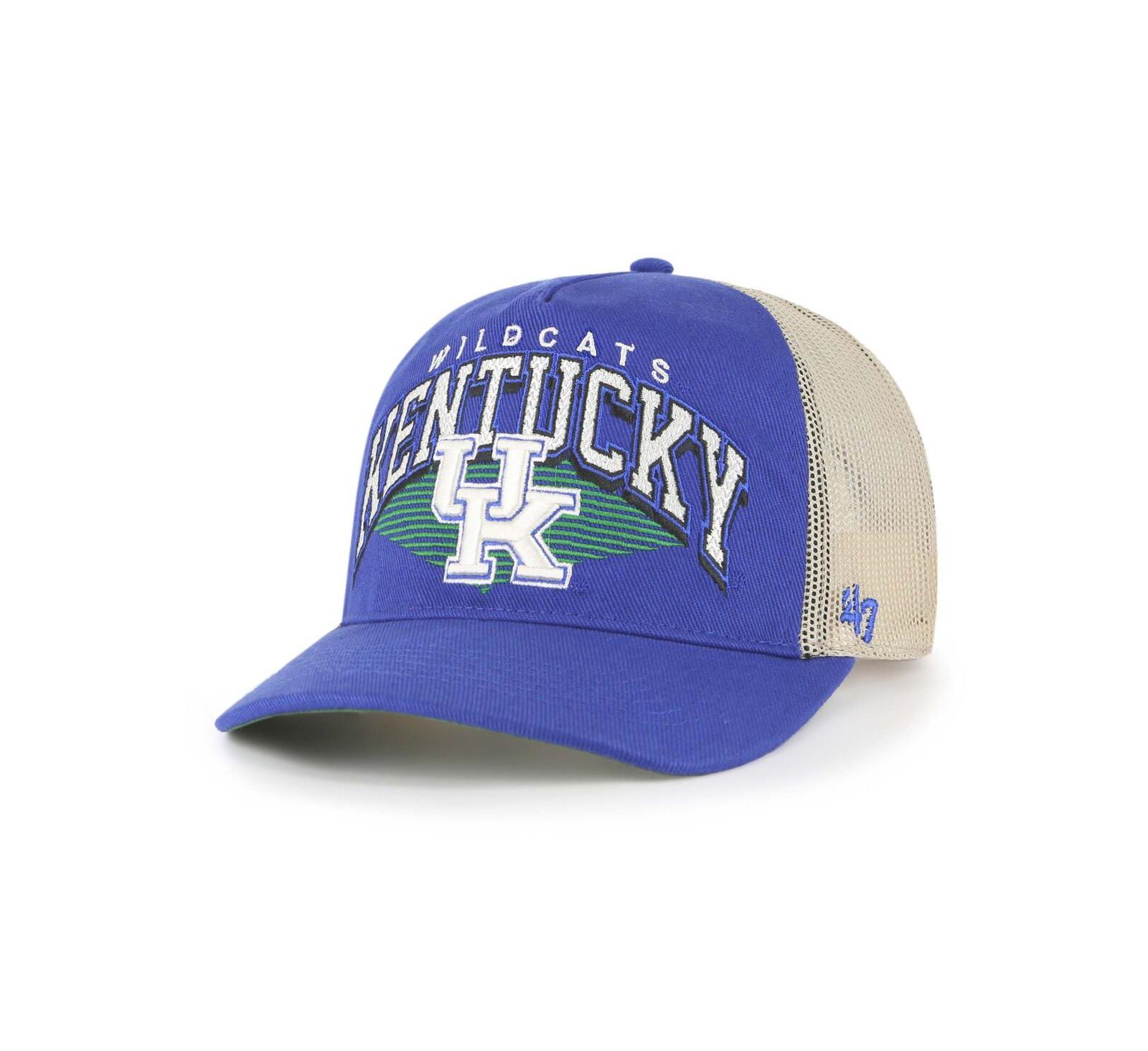 Мужская регулируемая кепка-траккер '47 Brand Royal Kentucky Wildcats Pomona Mesh с помпоном