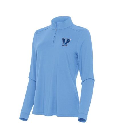Antigua Women's Powder Blue Villanova Wildcats Intent Quarter-Zip Top