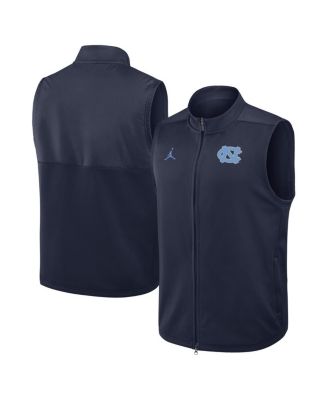 Jordan Мужской жилет полноразмерный на молнии North Carolina Tar Heels Primetime Victory Performance