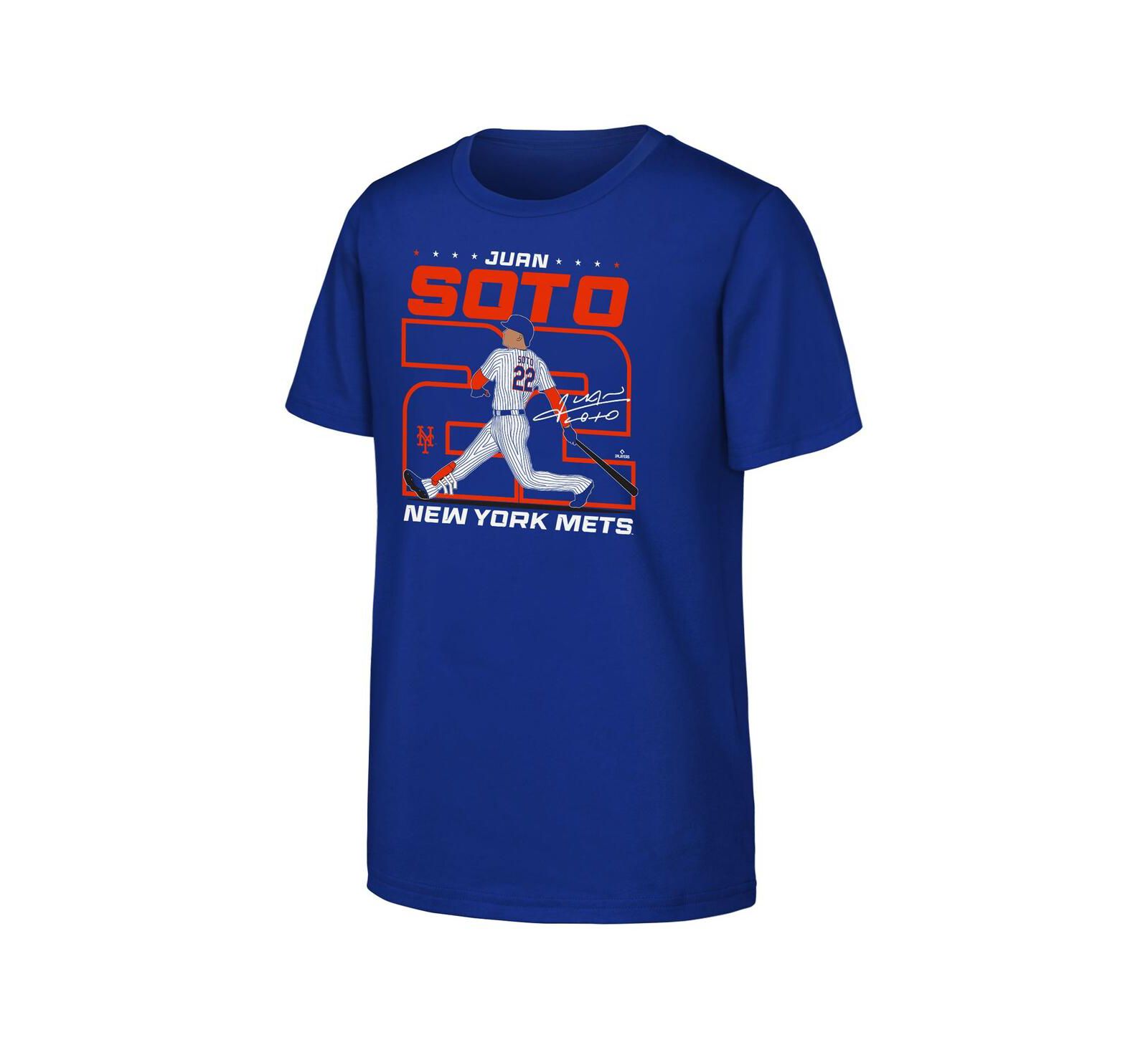Outerstuff Men's Juan Soto Royal New York Mets Big City Player T-Shirt