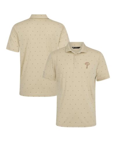 LevelWear Мужская рубашка-поло Philadelphia Phillies, цвет cream