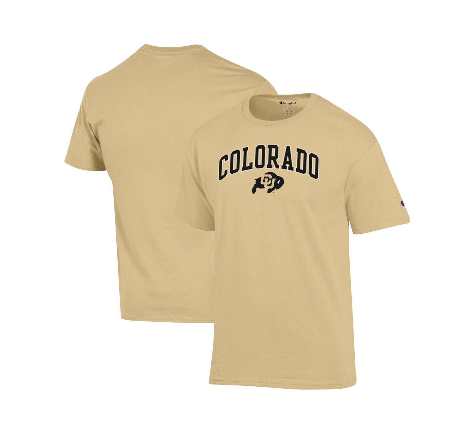Champion Men's Vegas Gold Colorado Buffaloes Arched Logo T-Shirt