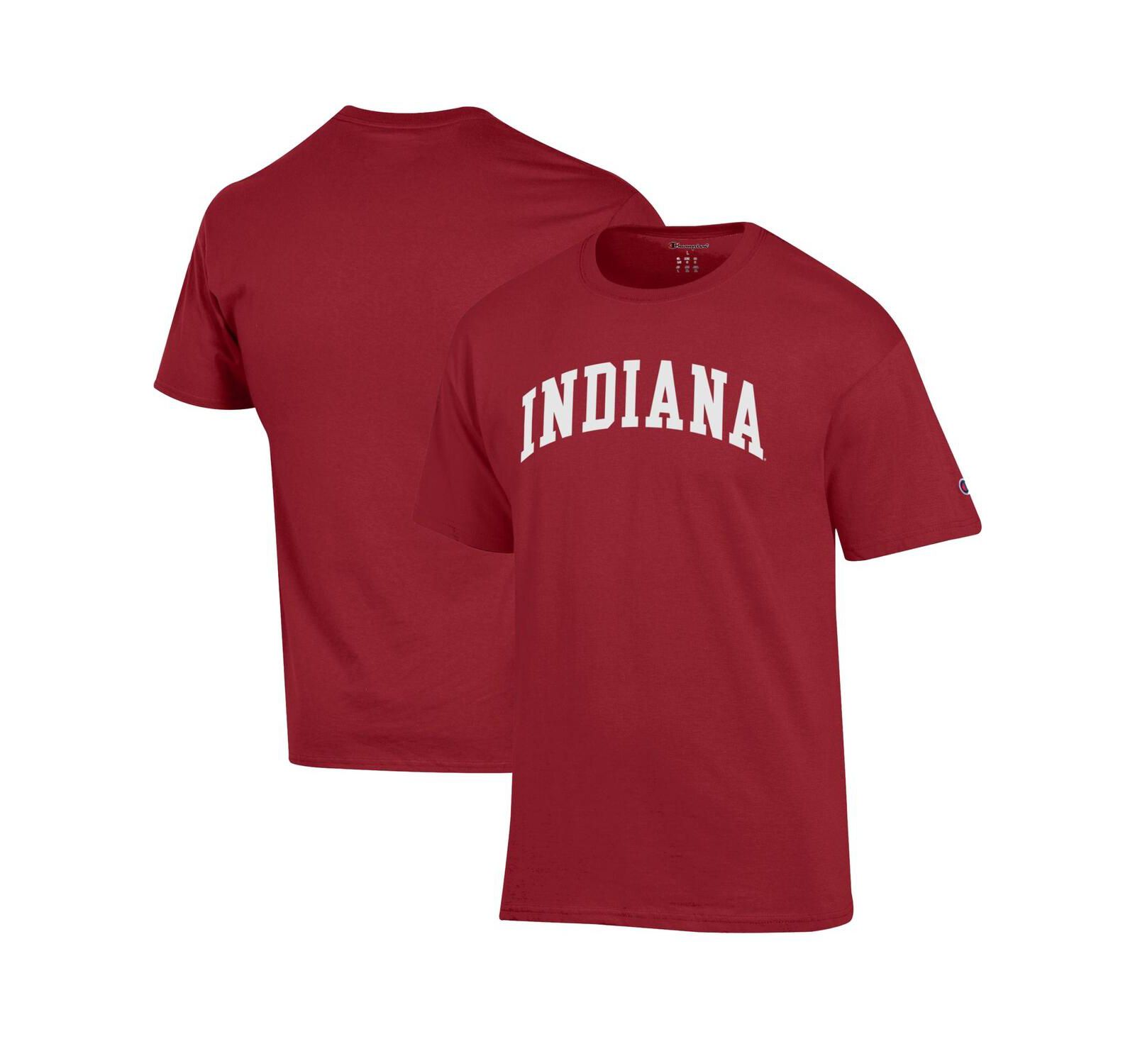Champion Мужская футболка Champion Basic Arch Crimson Indiana Hoosiers