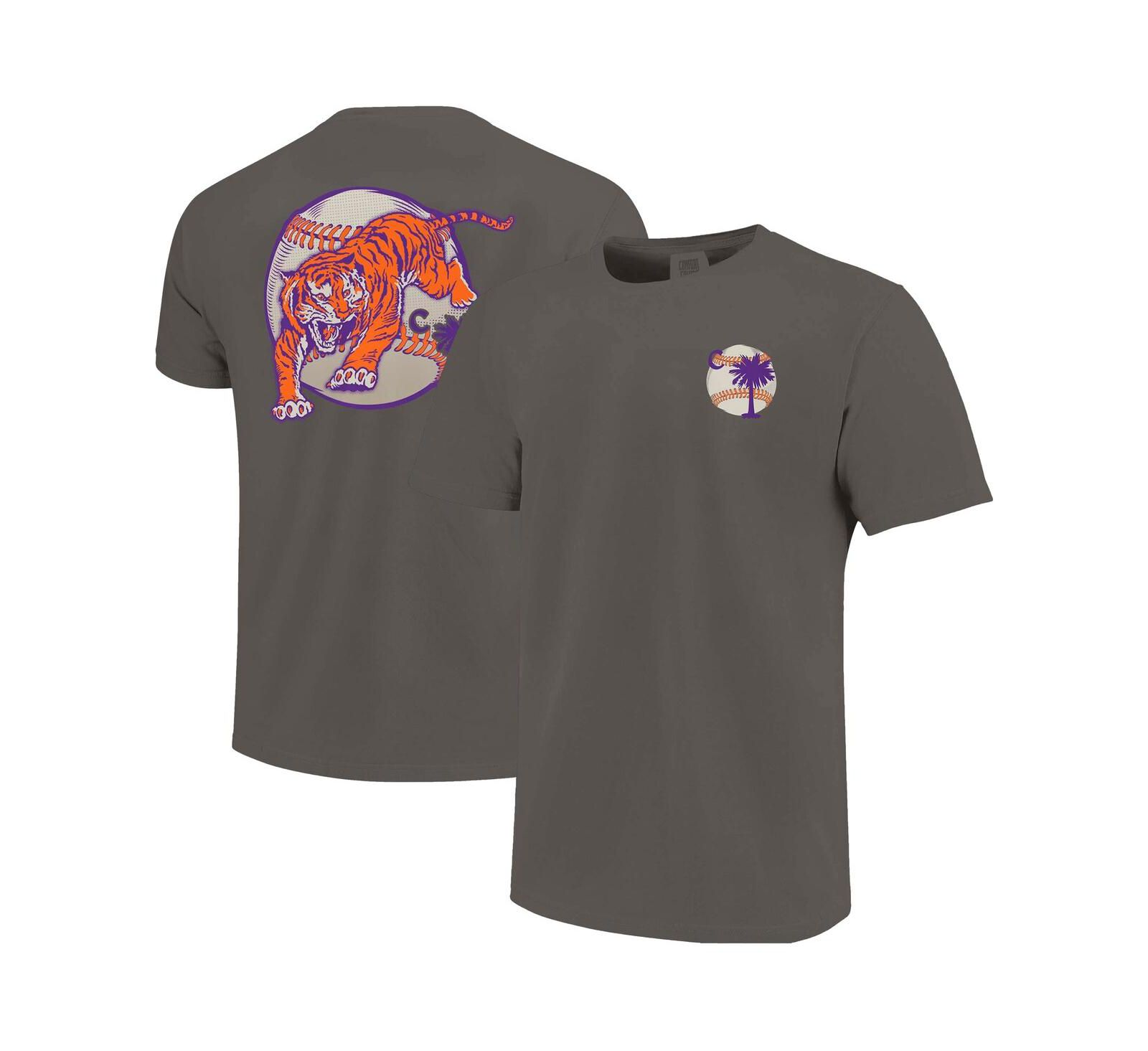 Мужская футболка Image One Gray Clemson Tigers Palmetto C
