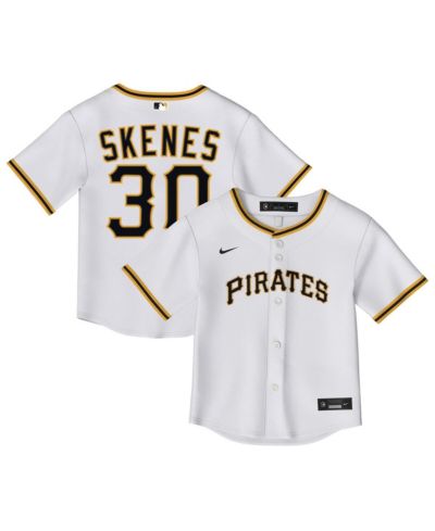 Nike Детская джерси Paul Skenes White Pittsburgh Pirates Home Replica