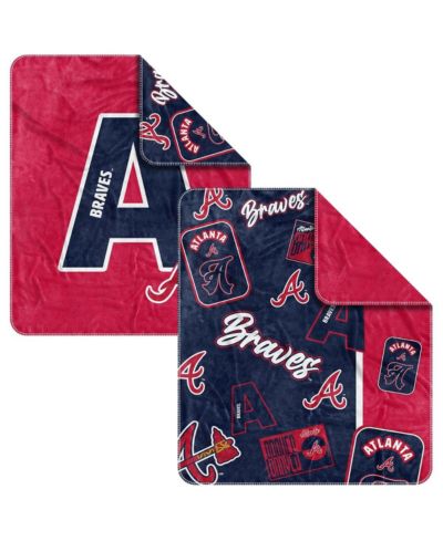 Logo Brands Atlanta Braves 50" x 60" Dream Weave Throw