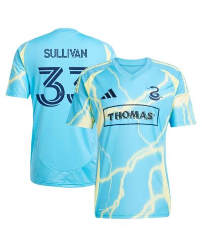 adidas Мужская реплика джерси Philadelphia Union 2025 The Voltage Kit, синяя