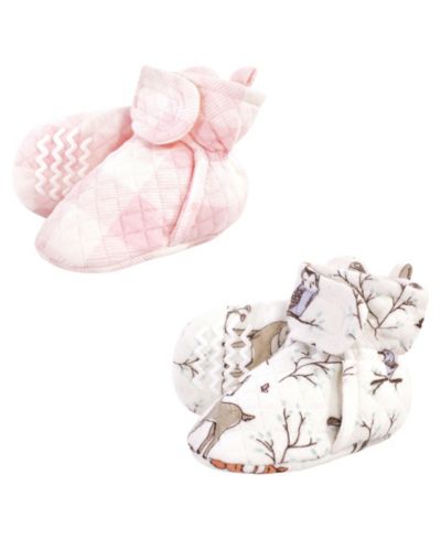 Hudson Baby 2pk Quilted Booties