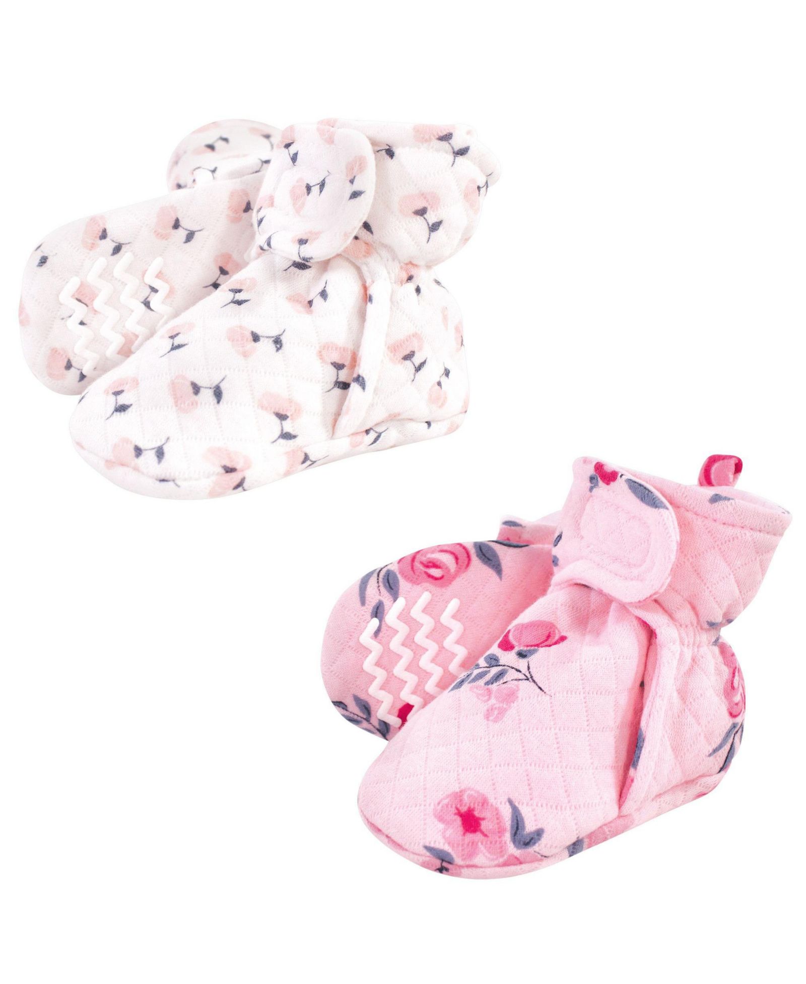 Hudson Baby 2pk Quilted Booties