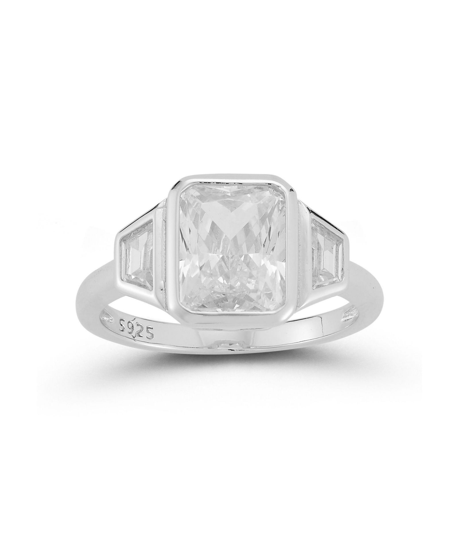 Коктейльное кольцо Rachel Zoe Plated Sterling