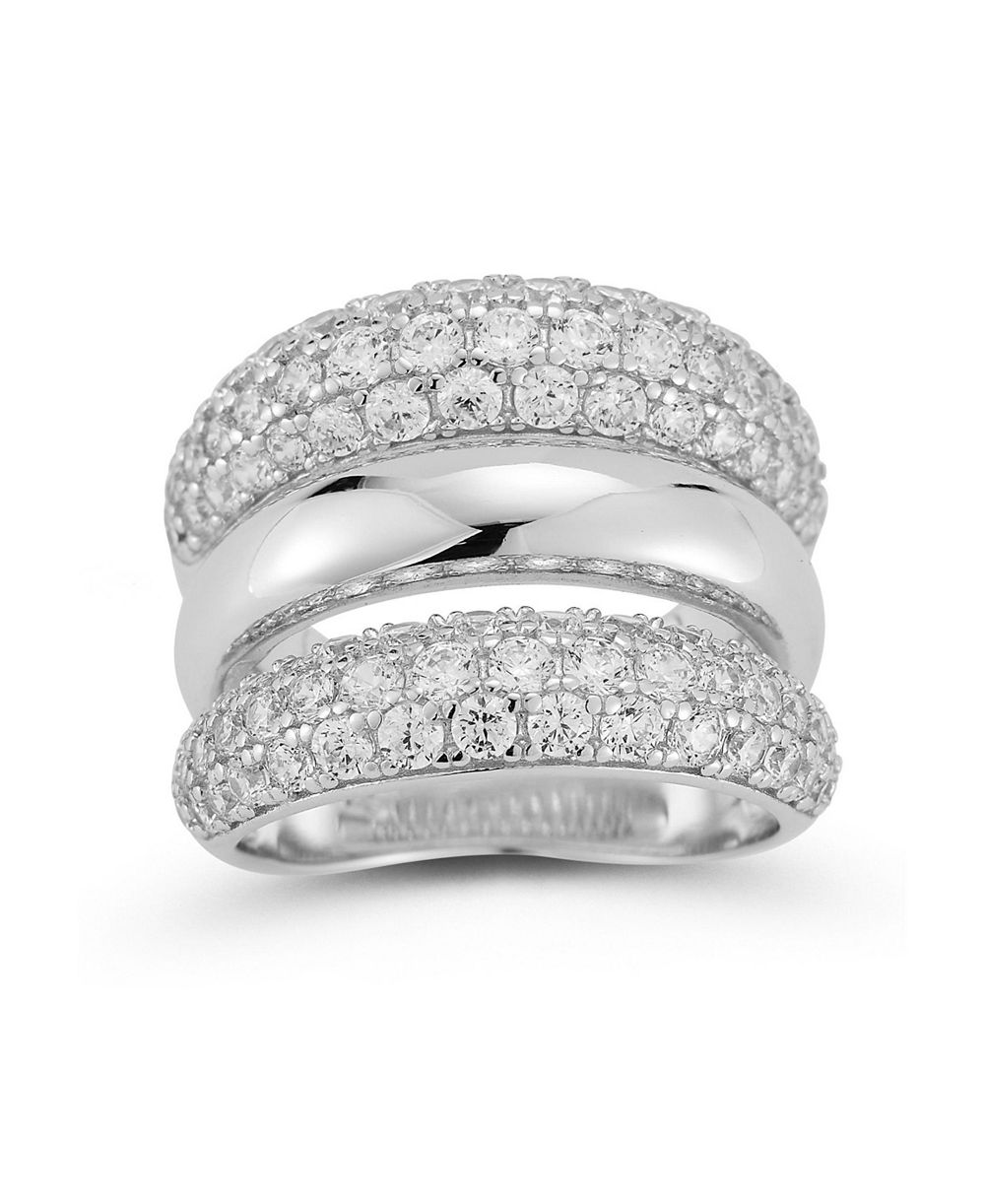 Кольцо Rachel Zoe Sterling Statement Triple Dome