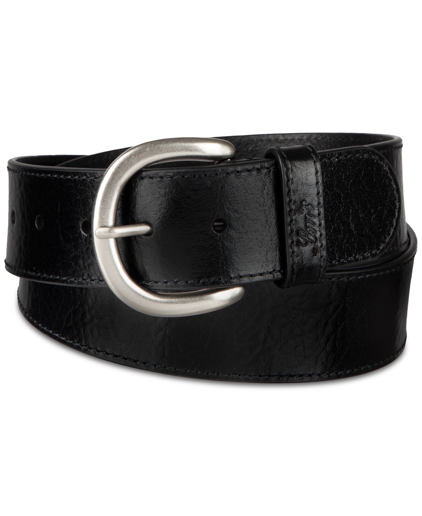 Levi's Women's Leather and Suede Stitched Edge Casual Belt