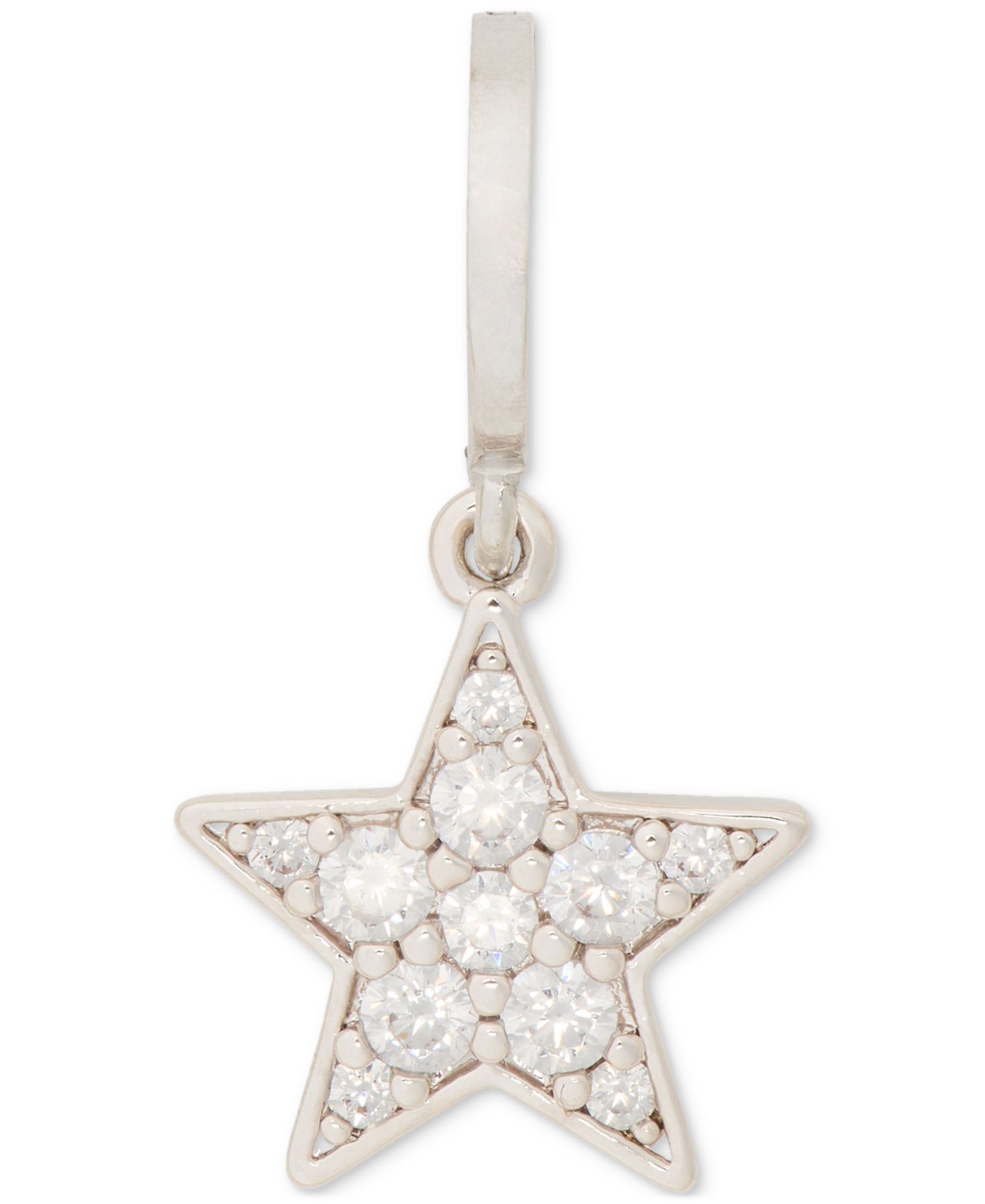 Подвеска-шарм kate spade new york Cubic Zirconia Silver-Tone One in a Million Star