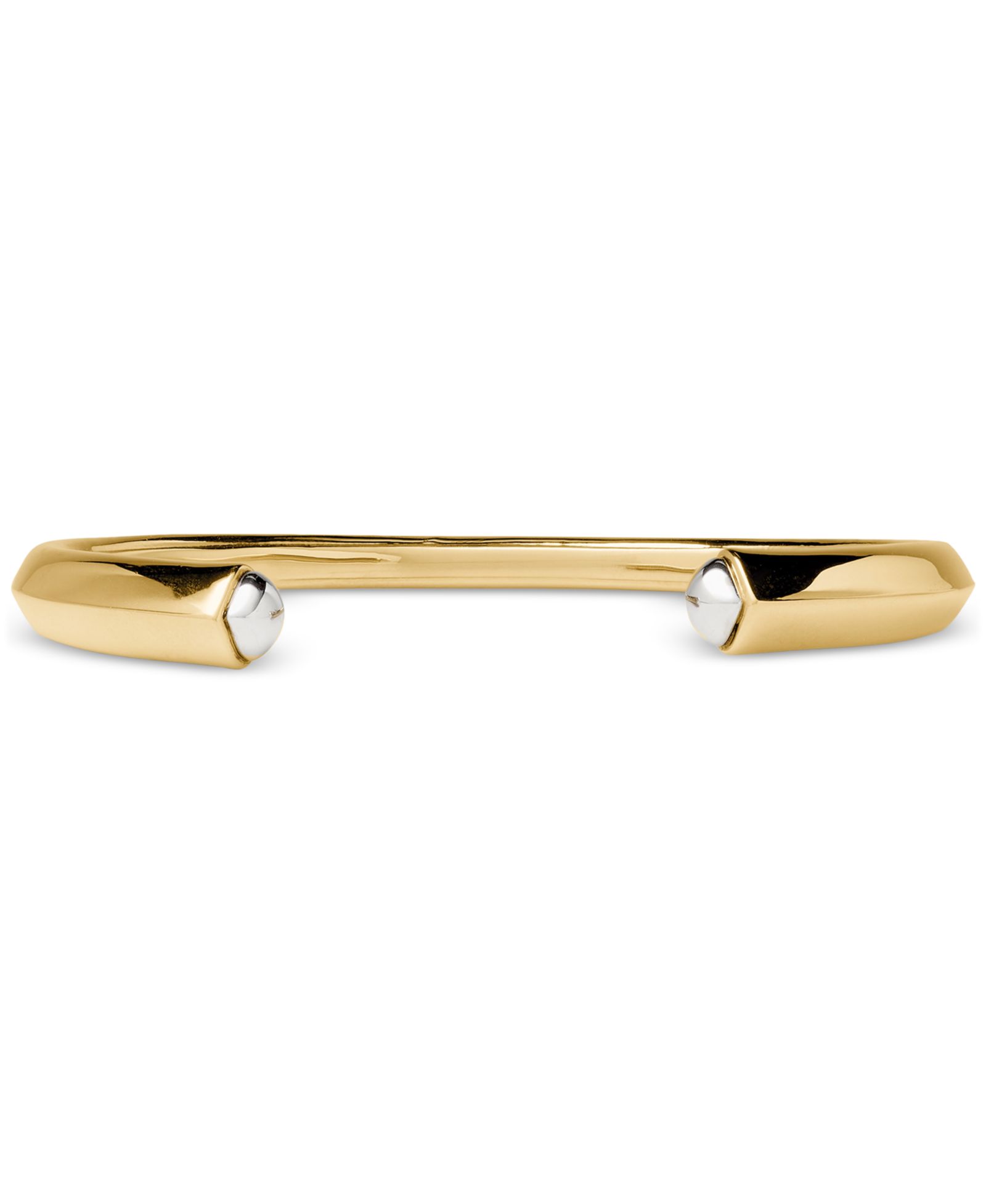 kate spade new york Two-Tone Sculpted Spade Open Cuff Bracelet