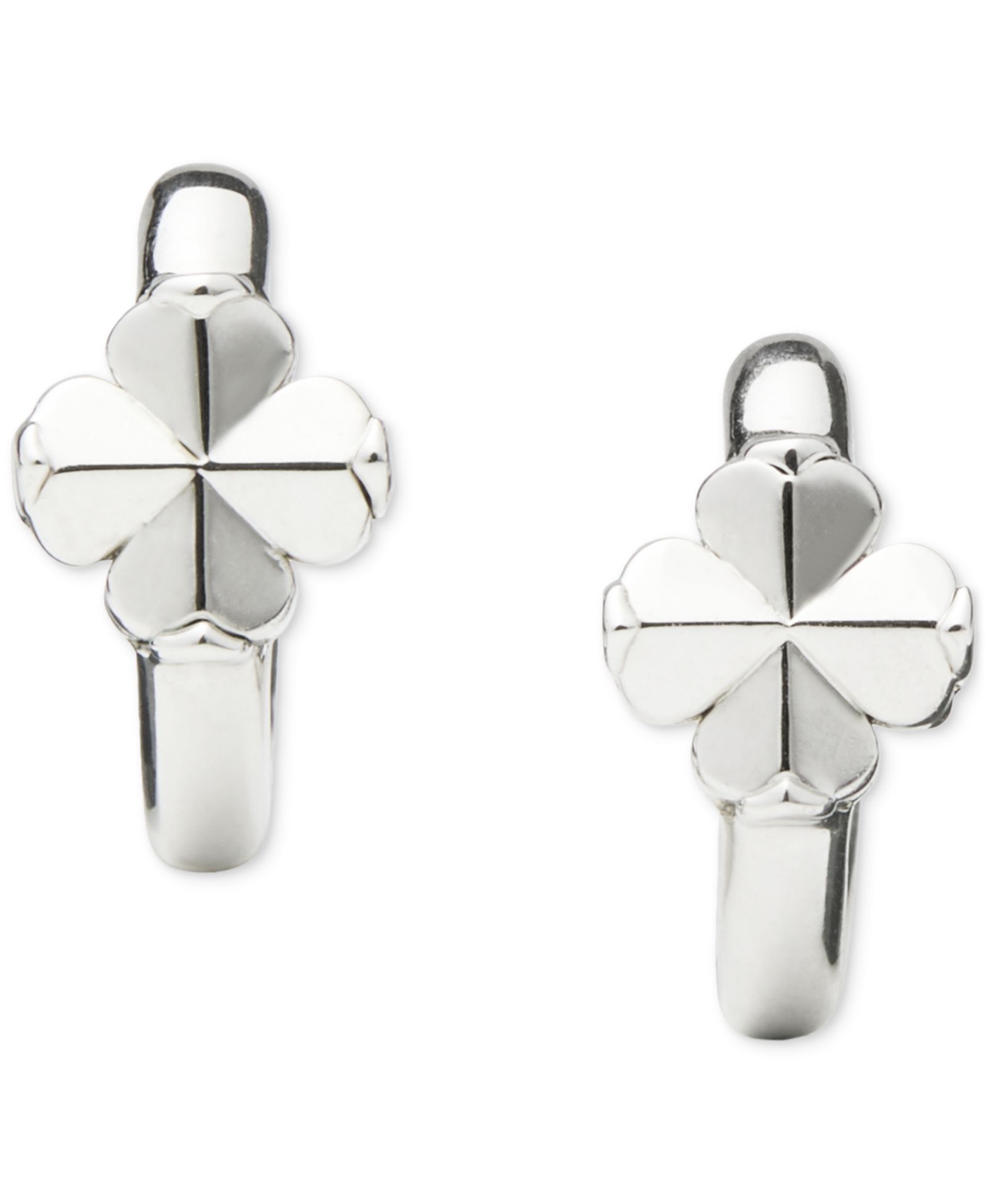 kate spade new york серьги-кольца Spade Flower Huggie