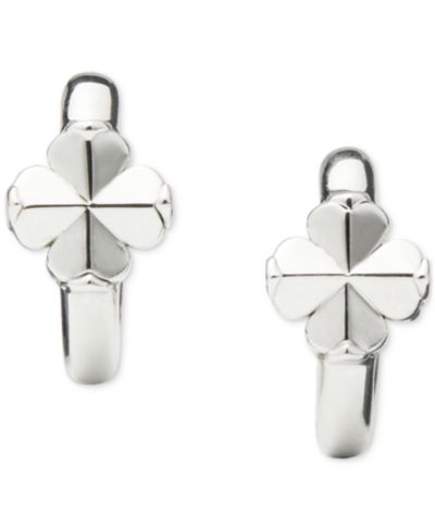 kate spade new york серьги-кольца Spade Flower Huggie