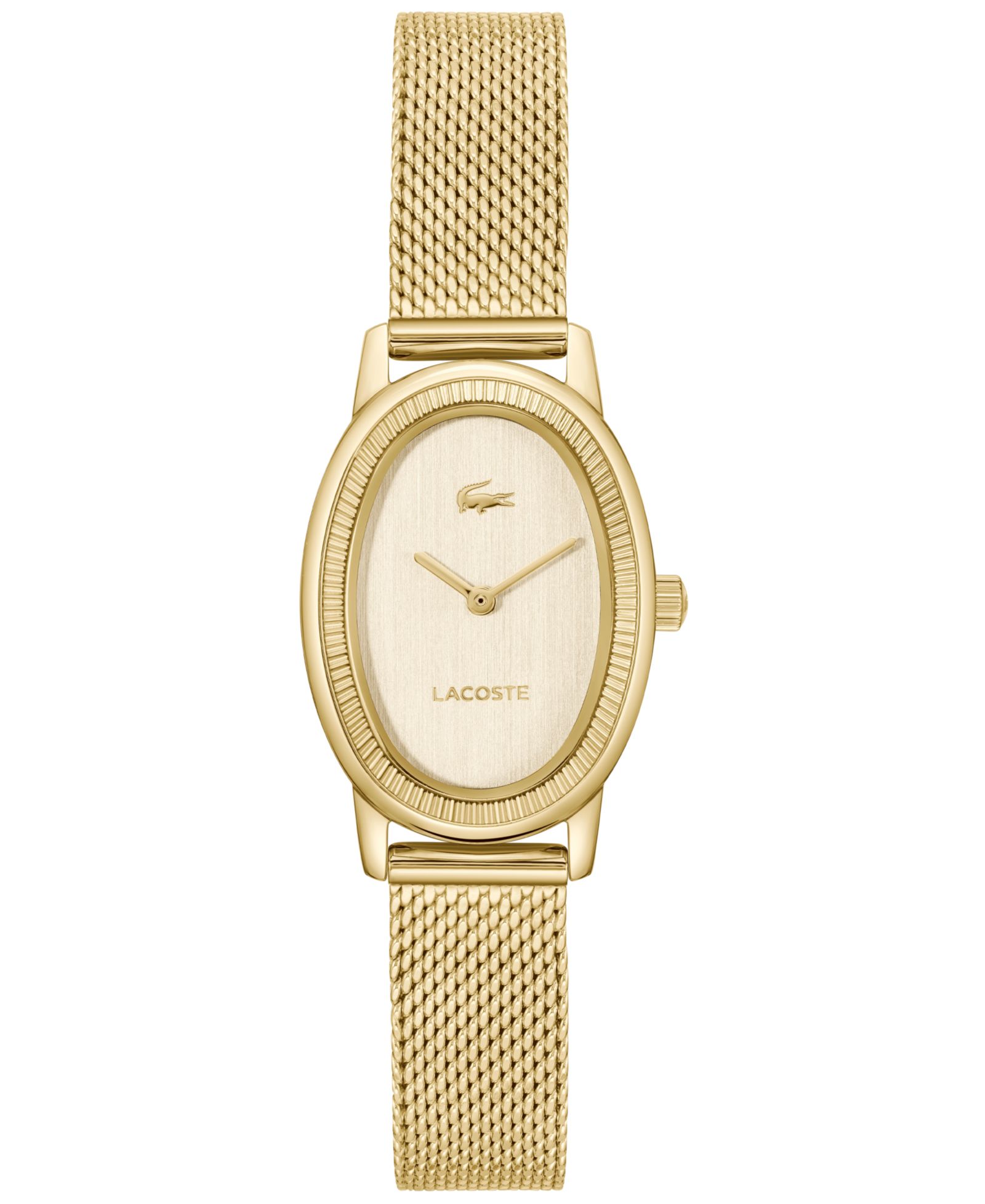 Lacoste Женские часы Lacoste Parisienne Gold Tone Stainless Steel Bracelet, 22mm