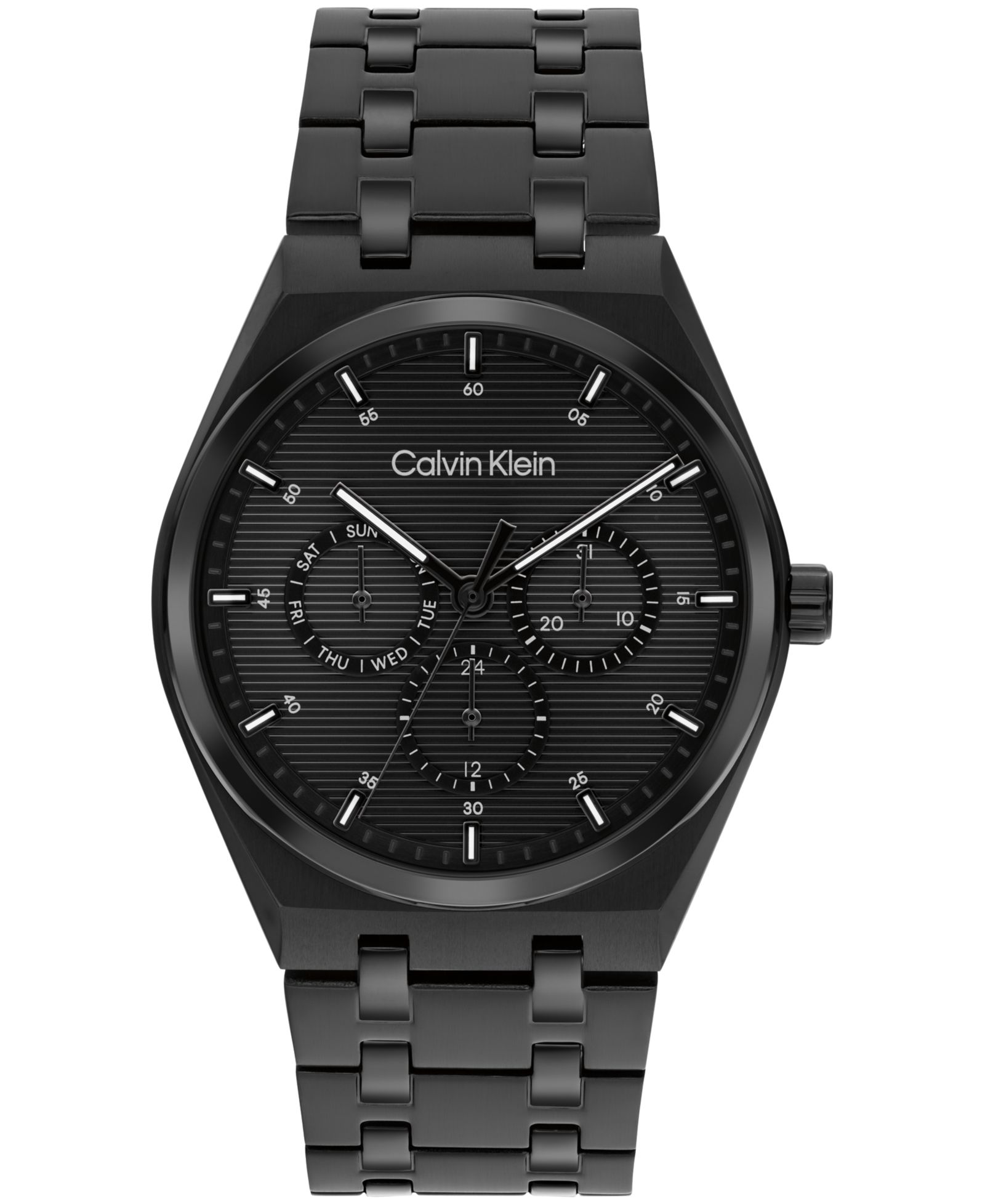 Calvin Klein Men's CK Motion Black IP Stainless Steel Bracelet Watch 39mm