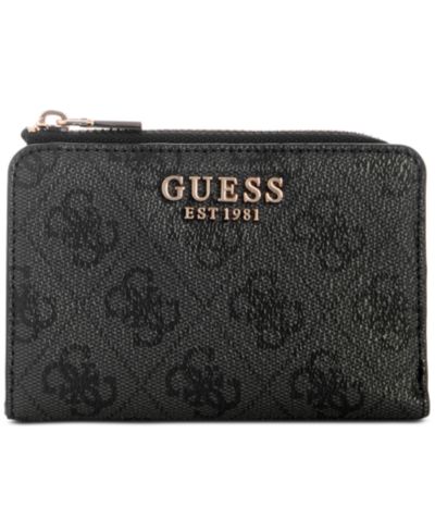 GUESS кошелек-картхолдер на молнии Laurel II с логотипом