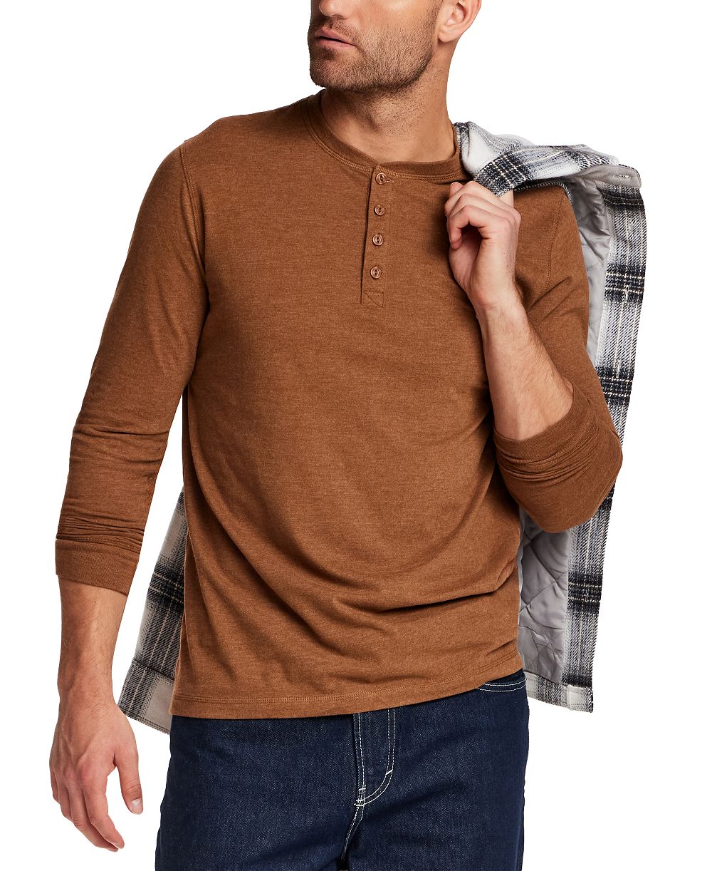 Мужская рубашка Weatherproof Vintage Henley с защитой от непогоды