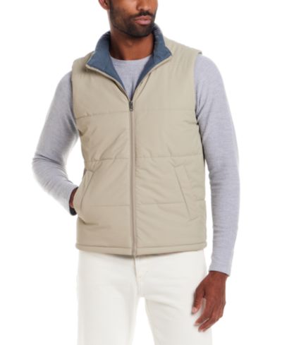 Мужской матовый жилет Weatherproof Vintage с полной молнией