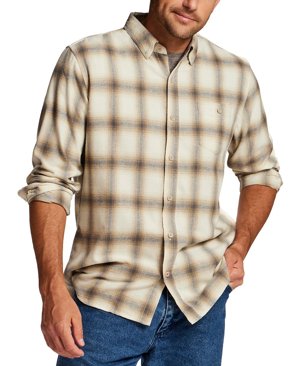 Weatherproof Vintage Men's Button-Front Flannel Shirt