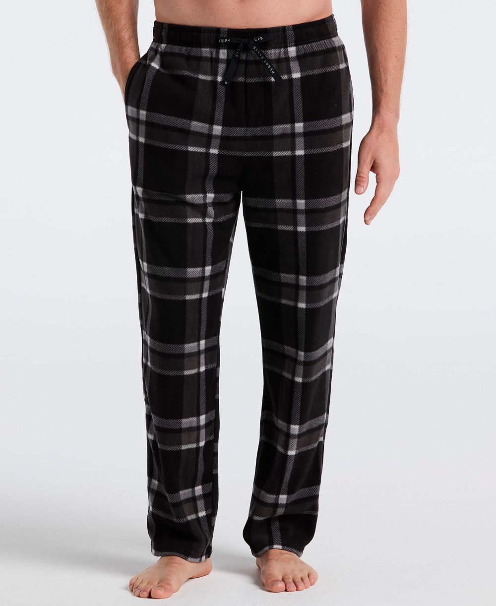 Perry Ellis Portfolio Мужские фланелевые спальные брюки с клеткой Buffalo Plaid