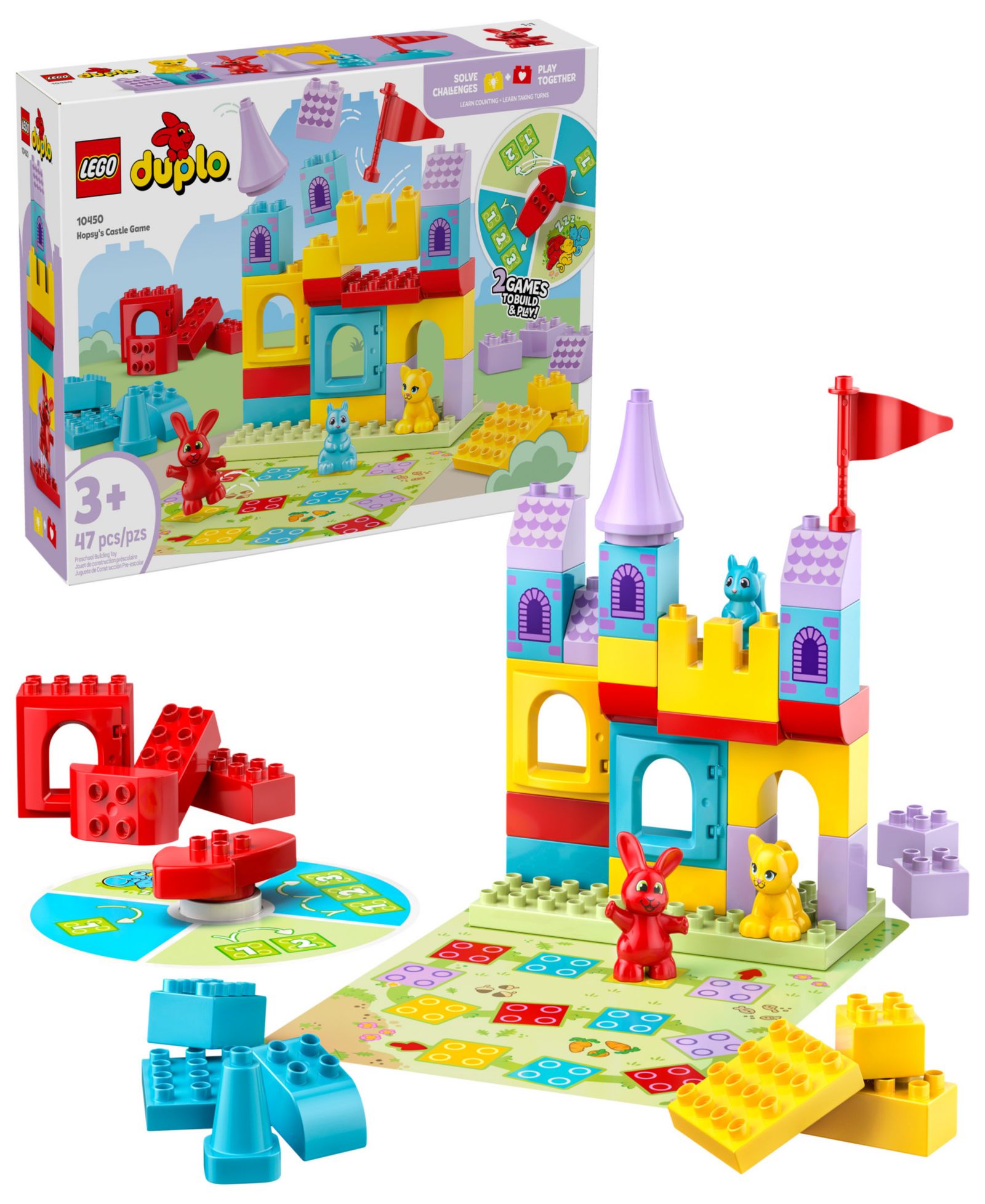 LEGO® DUPLO Town Hopey's Castle Игровой набор для строительства, 47 Pieces