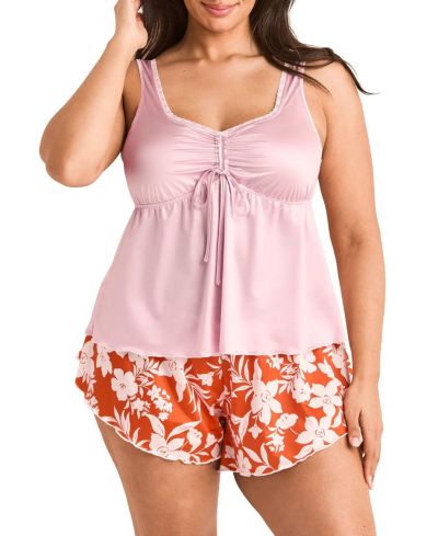 Adore Me комплект из топа-майки и шорт Lavern Plus Size