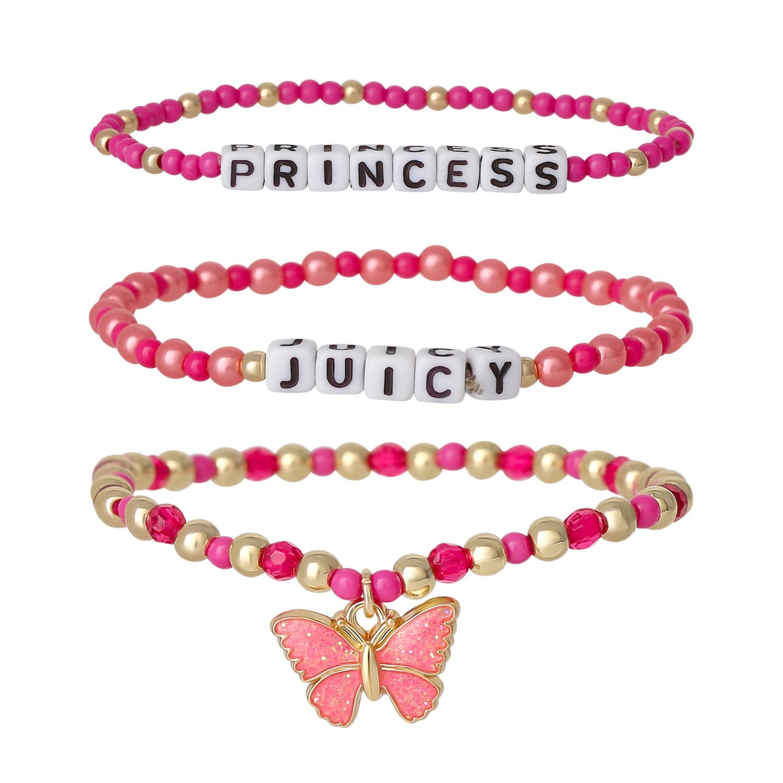 Украшения Juicy Couture Kids Juicy Butterfly Beaded