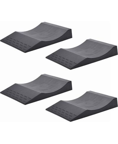 MAXSA Innovations PARK RIGHT FLAT FREE TIRE TRAYS - Package of 4