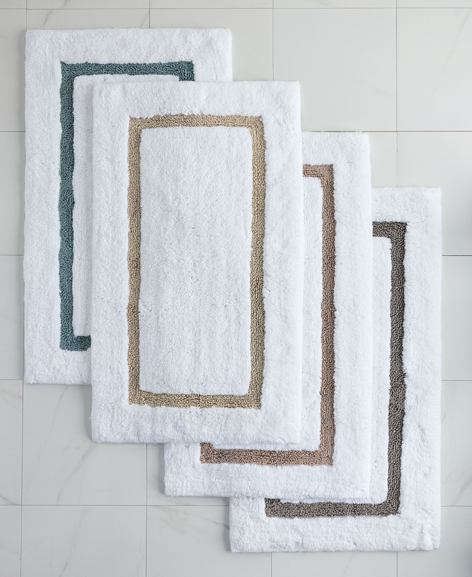 Хлопковый коврик для ванной Hotel Collection Linea, 20" x 34"