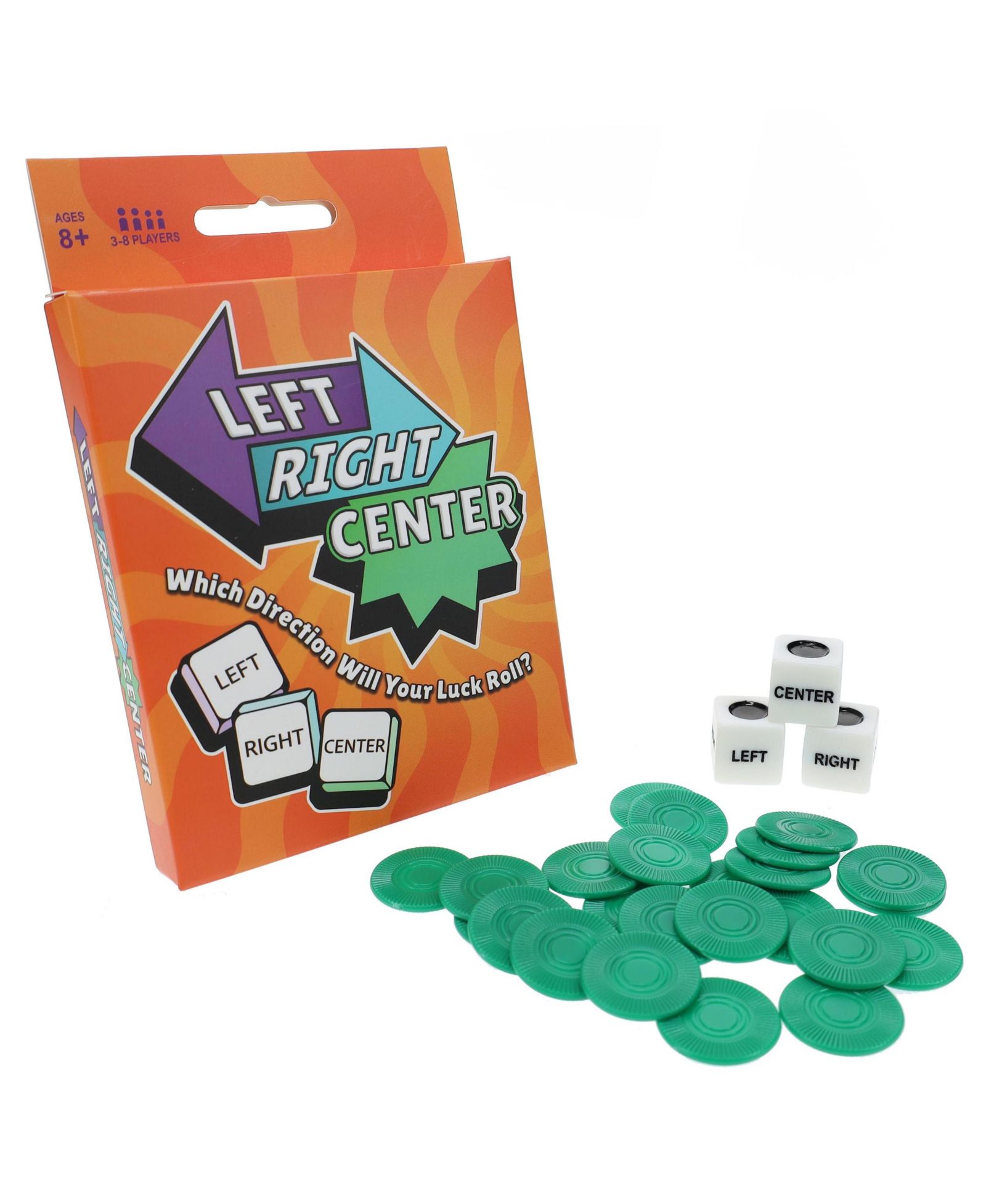 Настольная игра Left, Right, Center Dice Game