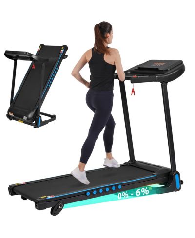 Streamdale Furniture Incline Treadmill 3.0HP Auto-Fold Bluetooth Speaker