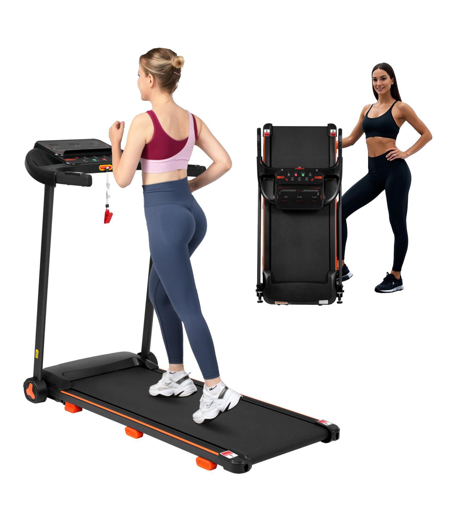 Беговая дорожка Streamdale Furniture 2.5HP Folding с Bluetooth и USB