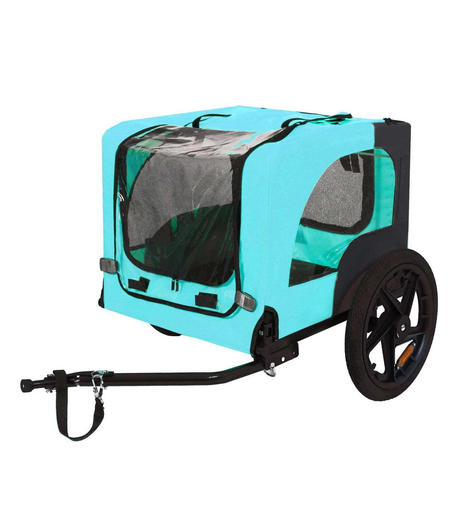 Streamdale Furniture Pet Bike Trailer - Folding, Quick Release, Leash