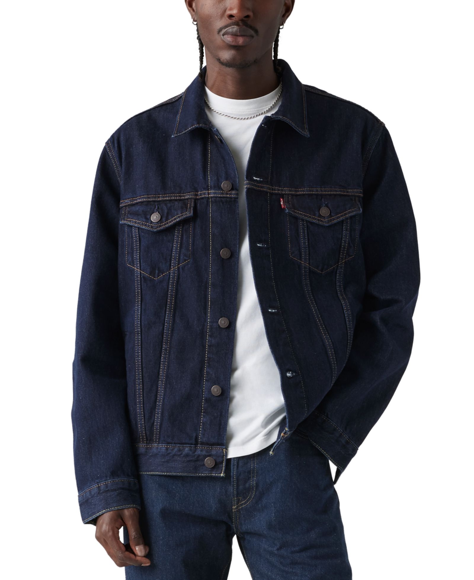 Levi's Men's Regular-Fit Non-Stretch Denim Trucker Jacket