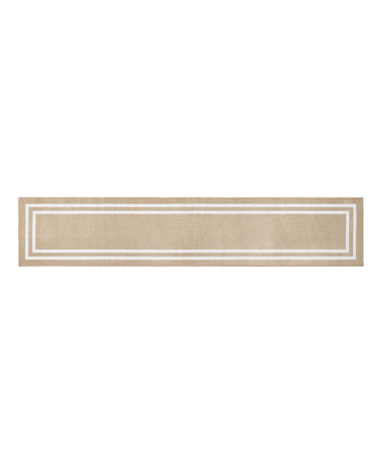Jean Pierre New York Double Line Border Tufted Runner Rug, 30" x 120"