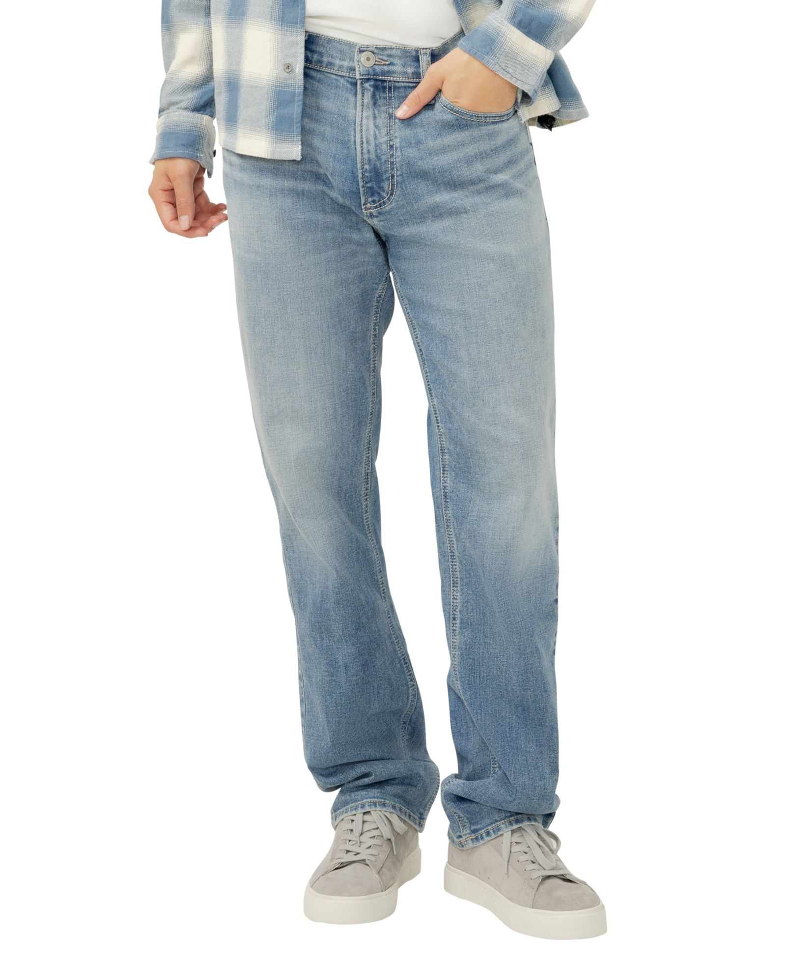 Мужские джинсы Silver Jeans Co. Grayson Classic Fit Straight Leg