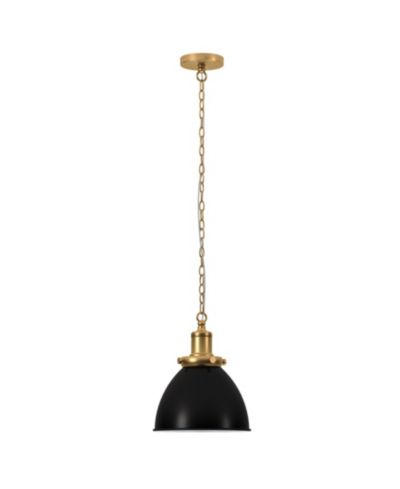 Hudson & Canal Elodie металлический подвес с металлическим абажуром 12"