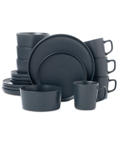 Lorren Home Trends Grey 16-Pc. Dinnerware Set, Service for 4