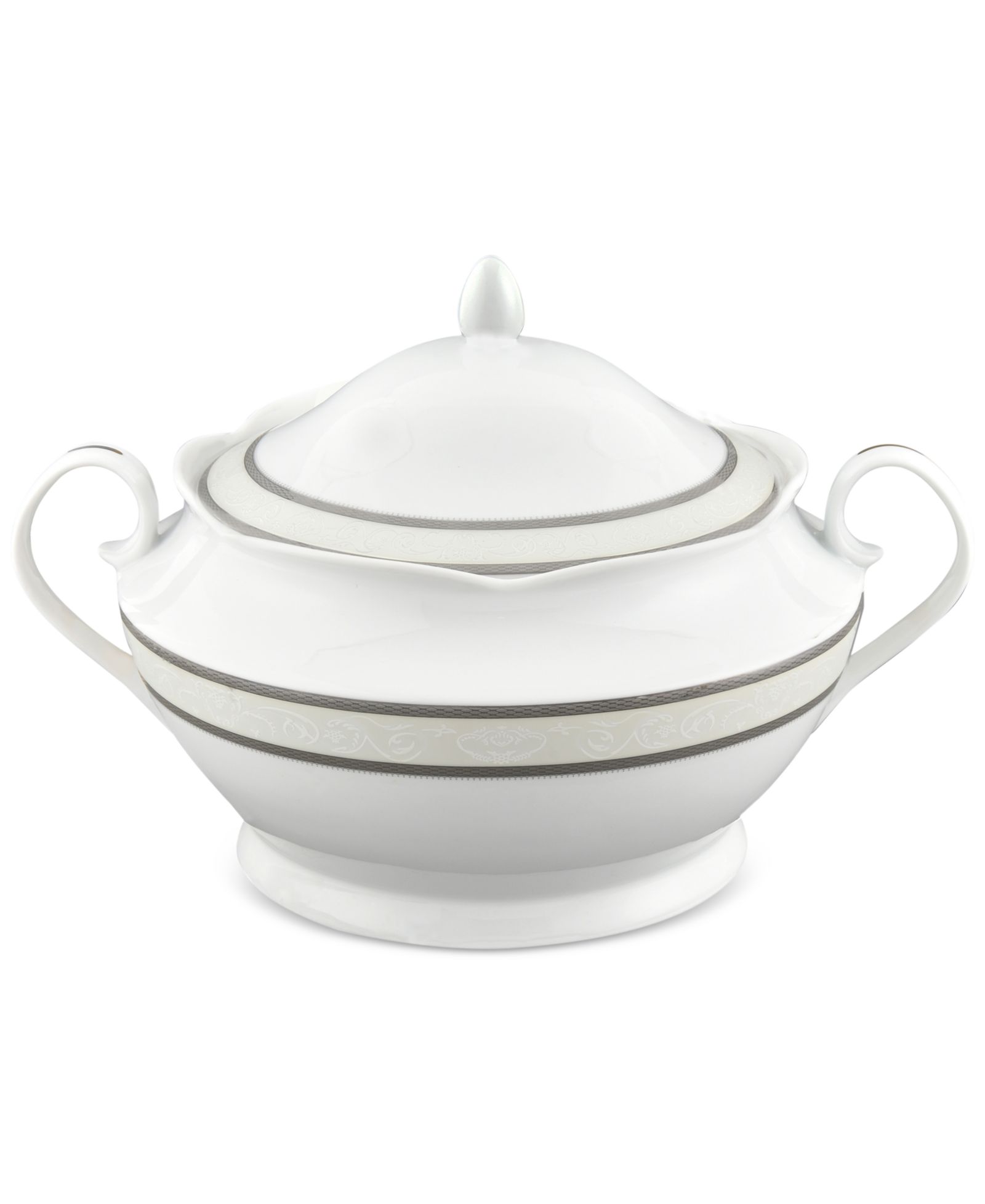 Lorren Home Trends фарфоровая супница с крышкой Sirena