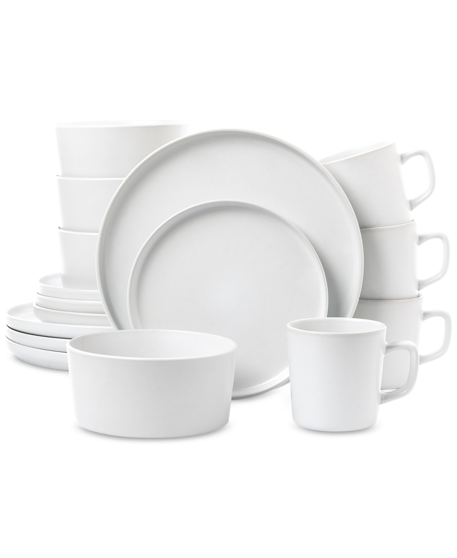 Набор столовой Lorren Home Trends White 16-Pc. Service for 4