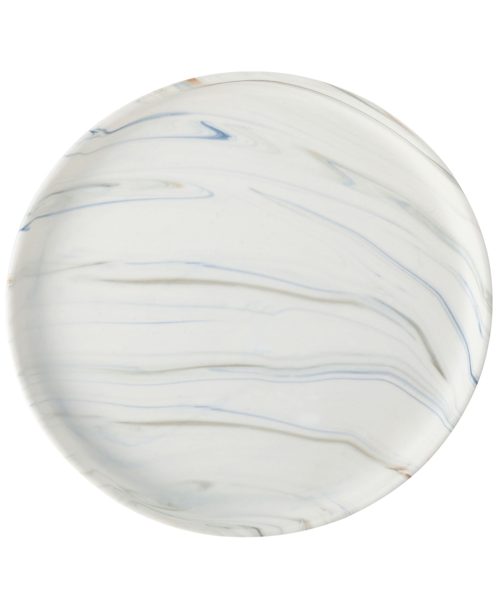Lorren Home Trends Matte Marble Pattern Serving Platter