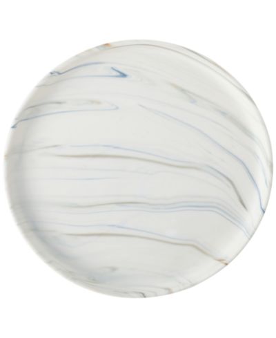 Lorren Home Trends Matte Marble Pattern Serving Platter