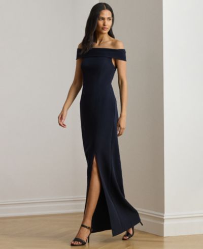 Lauren Ralph Lauren Платье Crepe Off-the-Shoulder