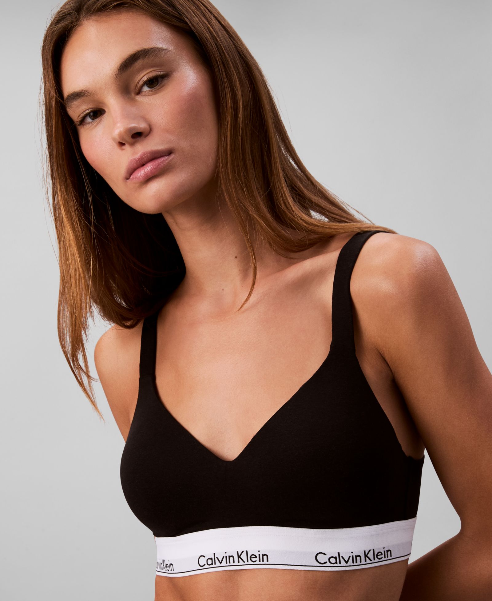 Calvin Klein Women's Icon Cotton Full-Coverage Lift Bralette QF8500