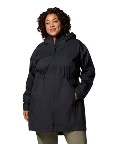 Женская куртка Columbia Plus Size Weekend Adventure II Long Shell