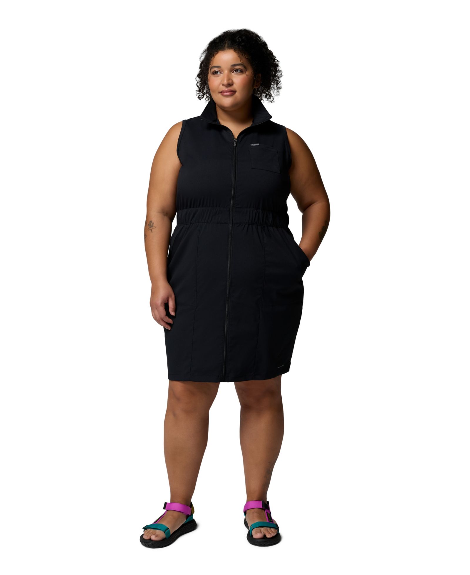 Columbia Plus Size Leslie Falls Collared Active Dress